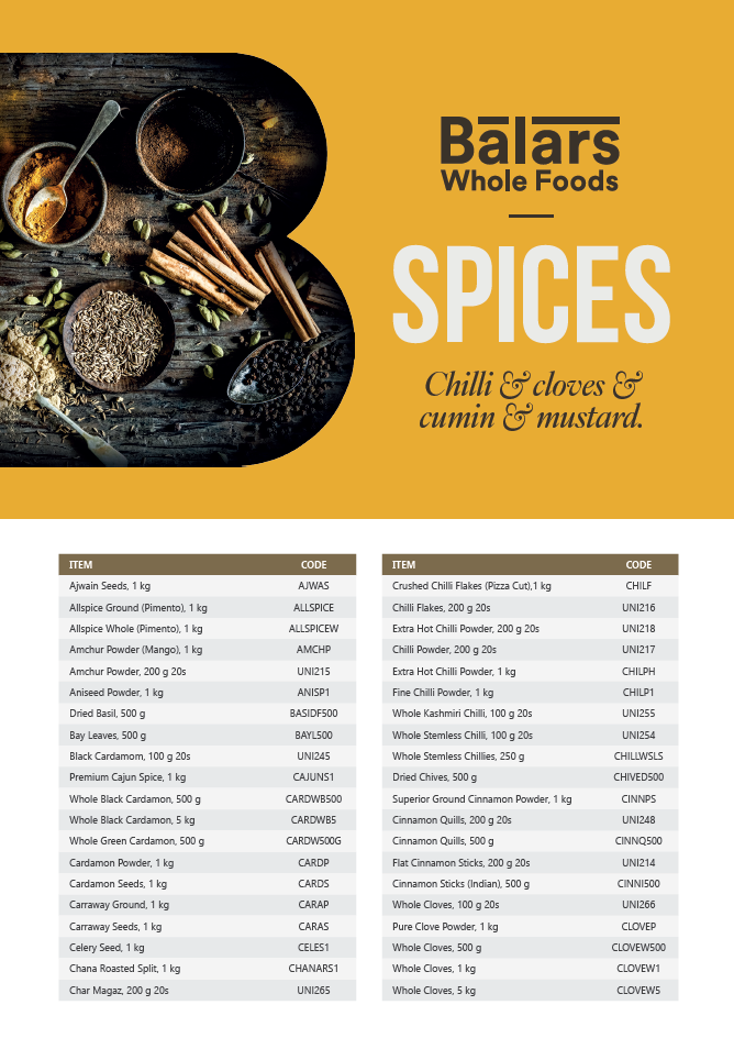 Balars - Spices